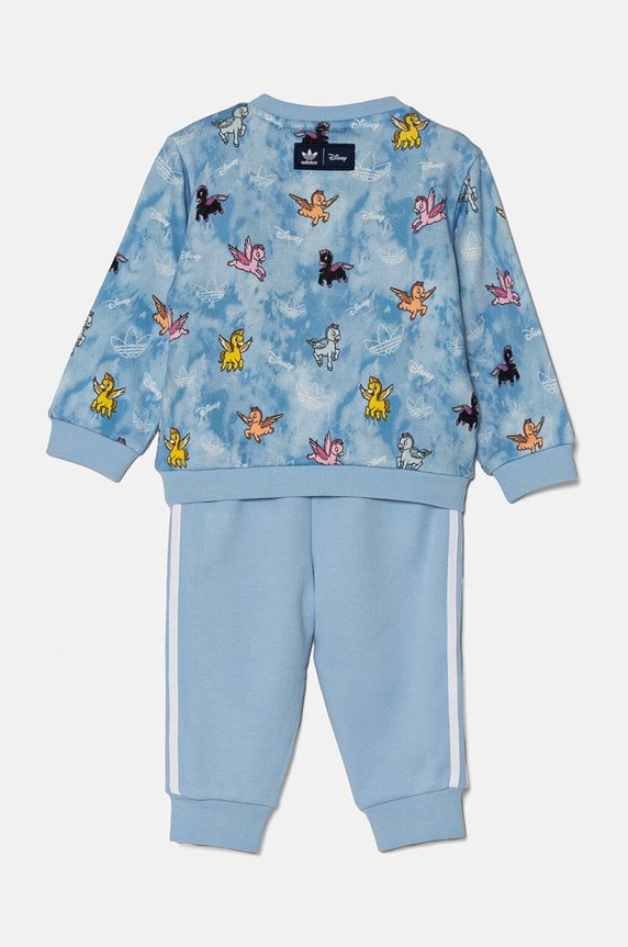 Otroška trenirka adidas Originals CREW SET JP2579 modra AW24