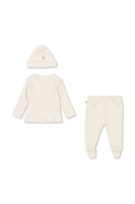 Konges Sløjd komplet niemowlęcy NIA MATERNITY PACKAGE GOTS KS101629 beżowy AW24