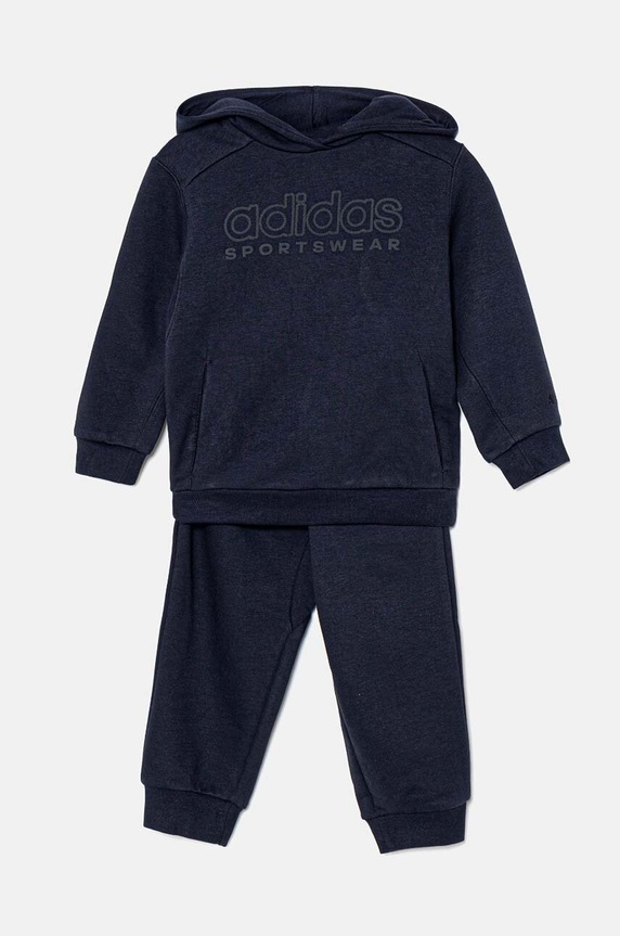 adidas dres niemowlęcy I SZN GFX SET dzianina granatowy IW0915