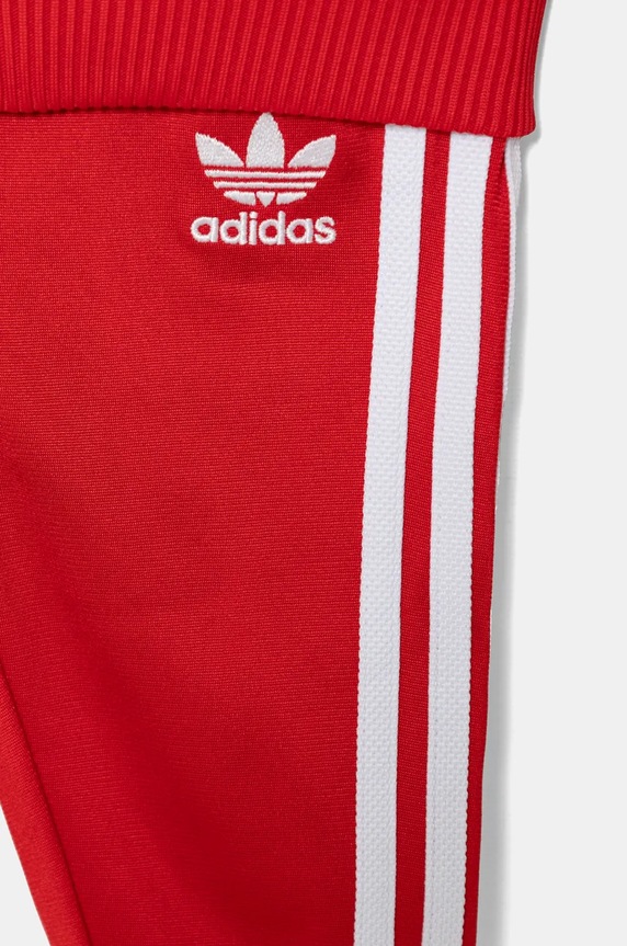 Κοριτσίστικα Παιδική φόρμα adidas Originals SST TRACKSUIT IX7623 κόκκινο