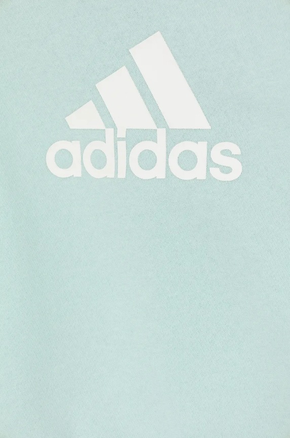 Chłopiec adidas dres niemowlęcy I BOS LOGOOG IZ4979 turkusowy