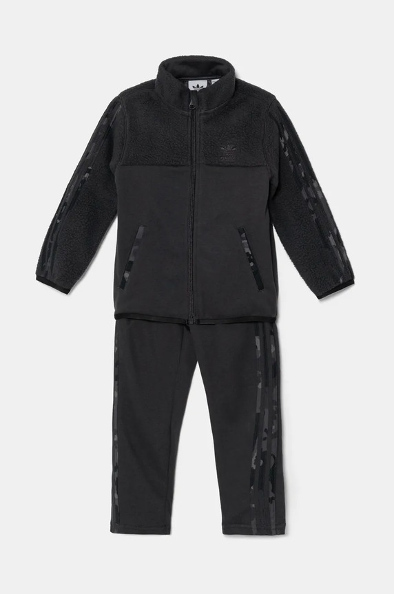 adidas Originals trening copii POLAR FLEECE ST tricotaj negru IY1757