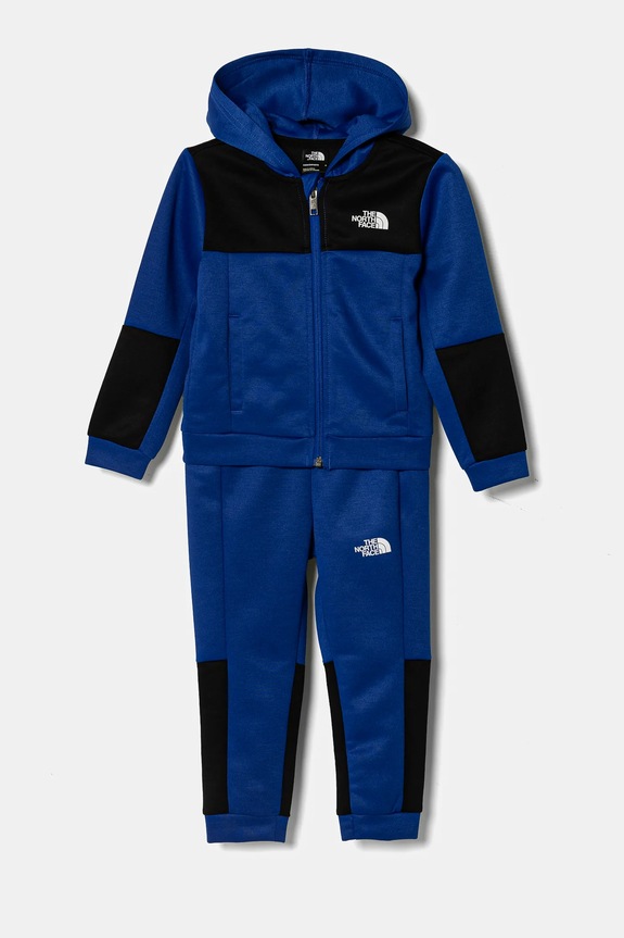 The North Face gyerek melegítő szett EASFZ SET sima kék NF0A8783CZ61