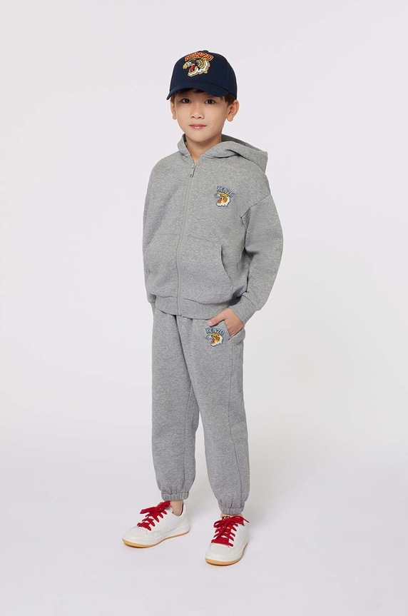 Detská tepláková súprava Kenzo Kids pletenina sivá K60727.114.150