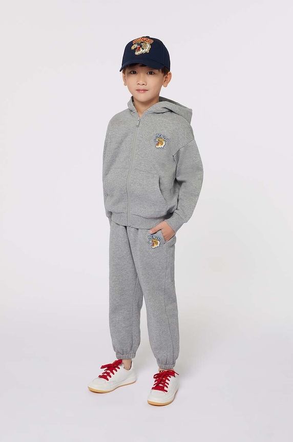 Detská tepláková súprava Kenzo Kids pletenina sivá K60727.114.150