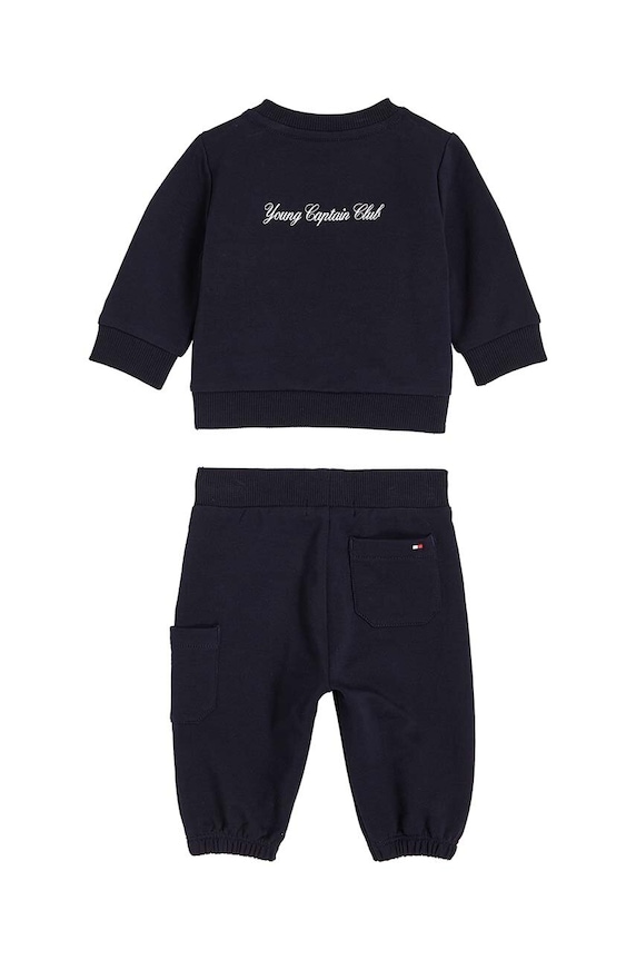 Tommy Hilfiger dres niemowlęcy KN0KN01923.9BYH czarny AW24