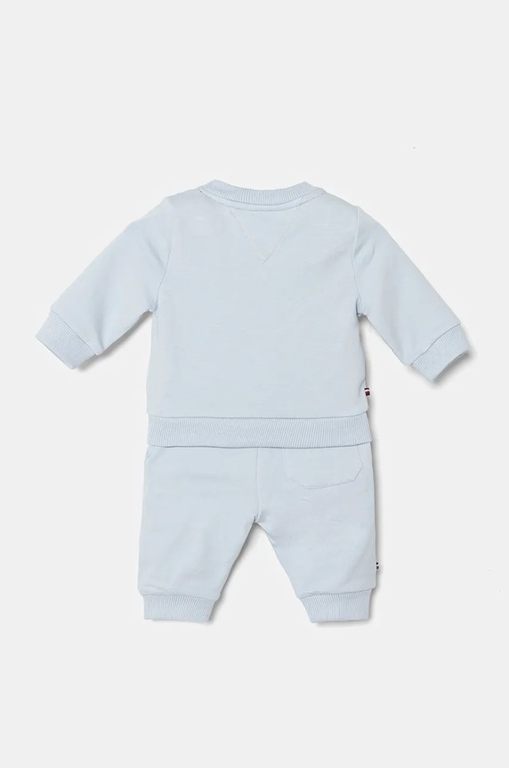 Tepláková súprava pre bábätká Tommy Hilfiger KN0KN01939.9BYH modrá AW24