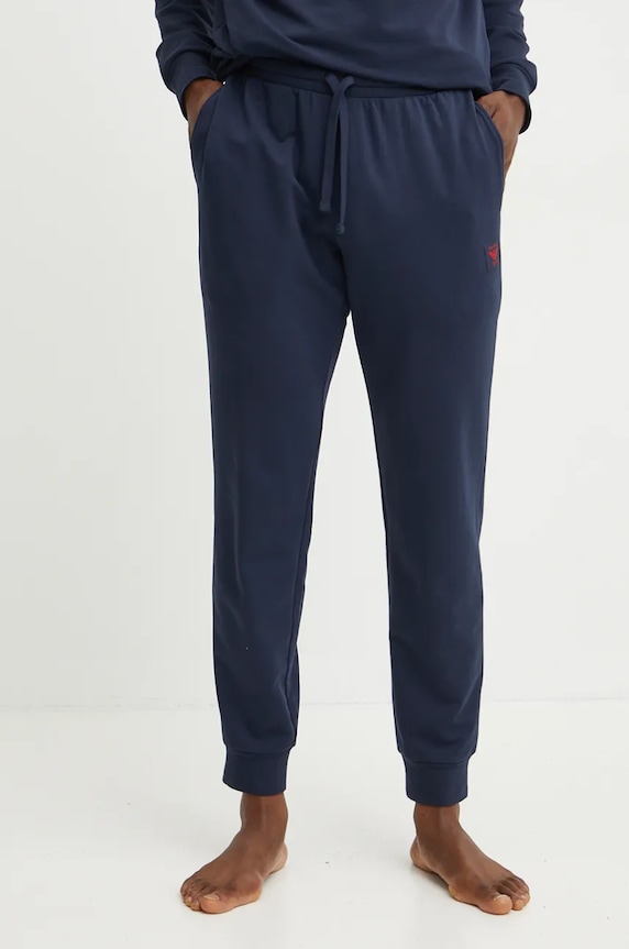 Tepláková súprava Emporio Armani Underwear tmavomodrá 111943.4F595