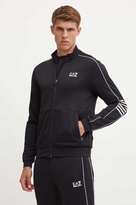 EA7 Emporio Armani melegítő szett PJ16Z.6DPV53.1200 fekete AW24