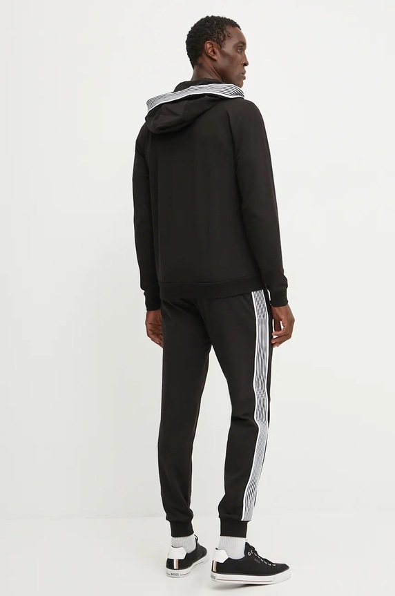EA7 Emporio Armani melegítő szett PJLIZ.6DPV55.1200 fekete AW24