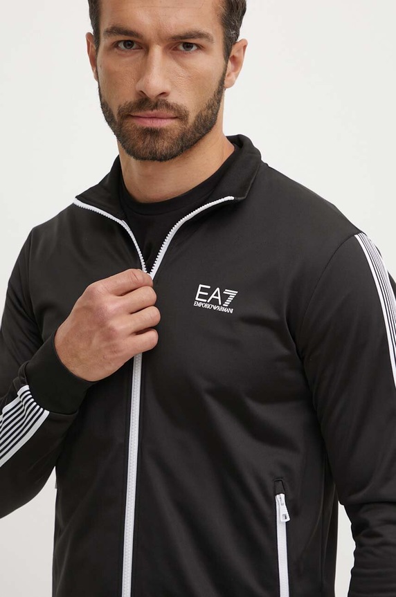 EA7 Emporio Armani tuta da ginnastica PJ08Z.6DPV58.1200 nero
