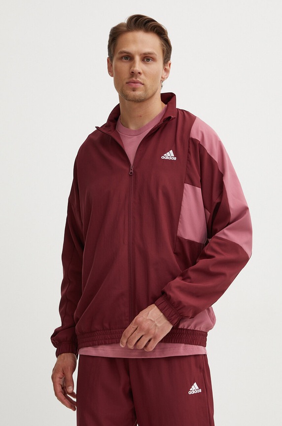 Oblečení Tepláková souprava adidas IY6675 burgundské