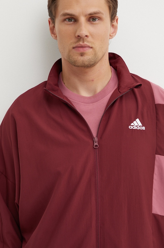 Tepláková souprava adidas IY6675 burgundské