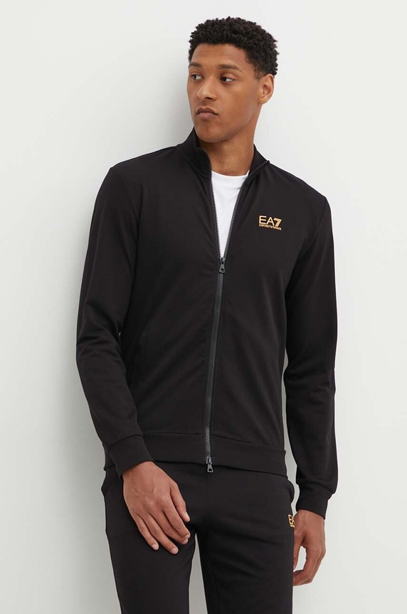 EA7 Emporio Armani trening din bumbac PJVRZ.8NPV60.0208 negru SS26
