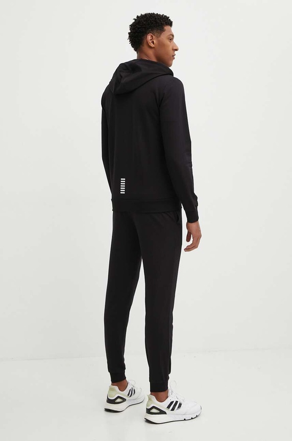 Ρούχα Βαμβακερή φόρμα EA7 Emporio Armani PJVRZ.8NPV63.1200 μαύρο