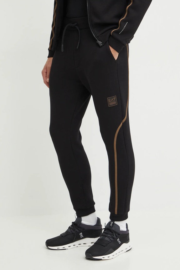EA7 Emporio Armani melegítő szett fekete PJODZ.6DPV62.1200