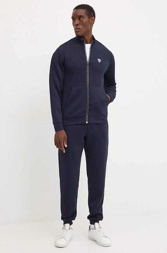 EA7 Emporio Armani tuta da ginnastica maglia blu navy PJ4EZ.8NPV56.1562