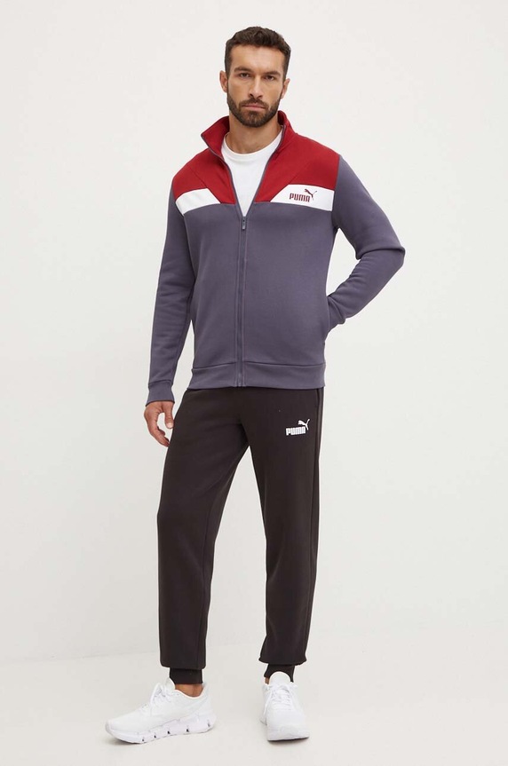 Спортивний костюм Puma трикотаж сірий 681900