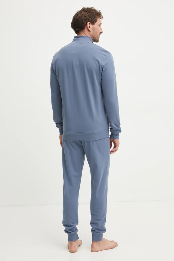 Бавовняний спортивний костюм Fila FPW1196 блакитний AW25