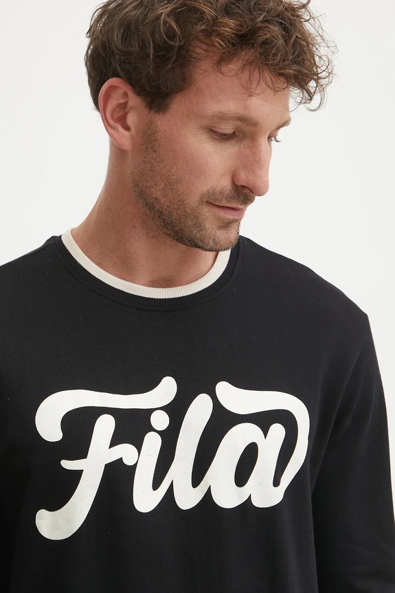 Бавовняний спортивний костюм Fila FPW1198 чорний