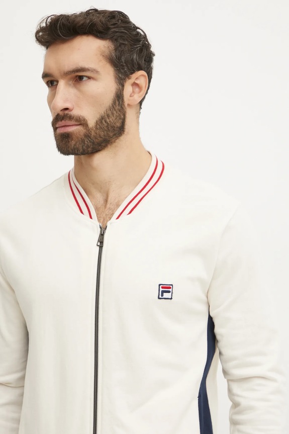 Бавовняний спортивний костюм Fila FPW1201 бежевий
