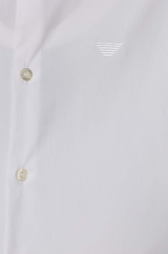 Chłopiec Emporio Armani koszula dziecięca 8N4CJ0.1N06Z biały
