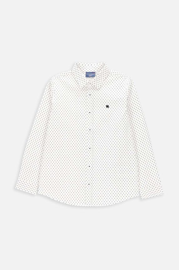 Dětská košile Coccodrillo WC4136102BSB bílá AW24