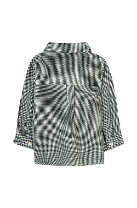 Tartine et Chocolat koszula bawełniana niemowlęca TZ12131.67.74 zielony AW24