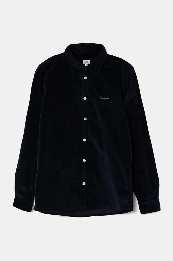 Детска риза Pepe Jeans NICSON дълъг син PB302645
