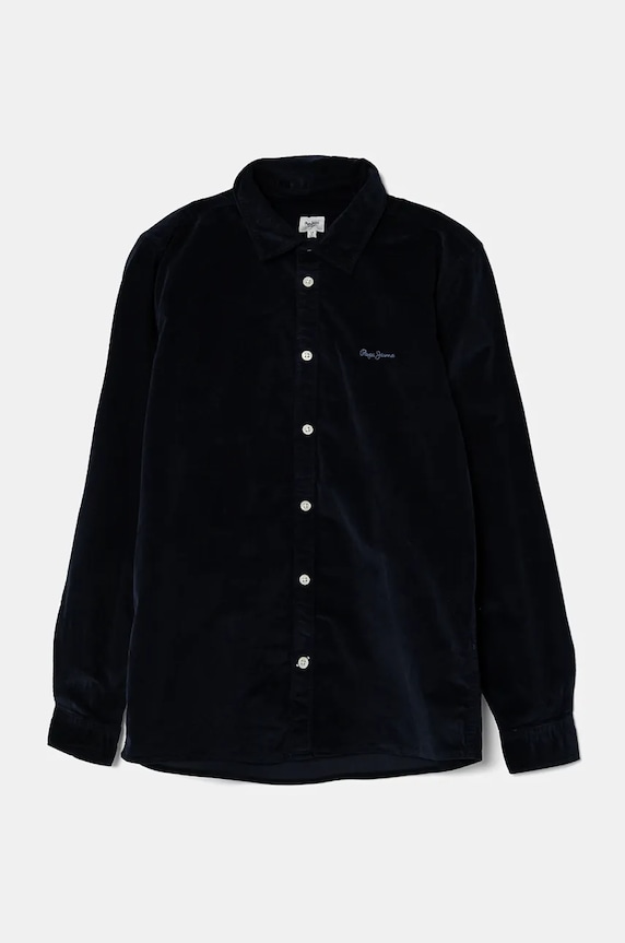 Детска риза Pepe Jeans NICSON дълъг син PB302645