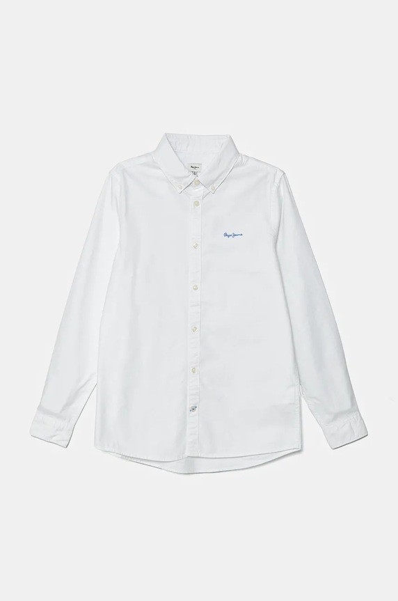 Pepe Jeans koszula bawełniana dziecięca NACE bawełna biały PB302646