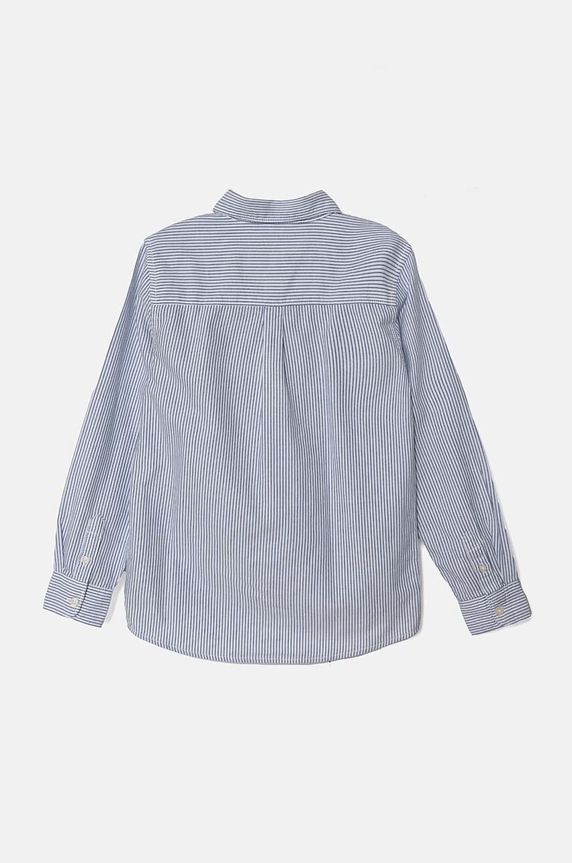 Pepe Jeans camasa de bumbac pentru copii NARON PB302648 albastru AW24