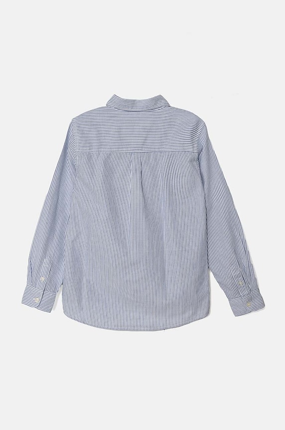 Pepe Jeans camasa de bumbac pentru copii NARON PB302648 albastru AW24