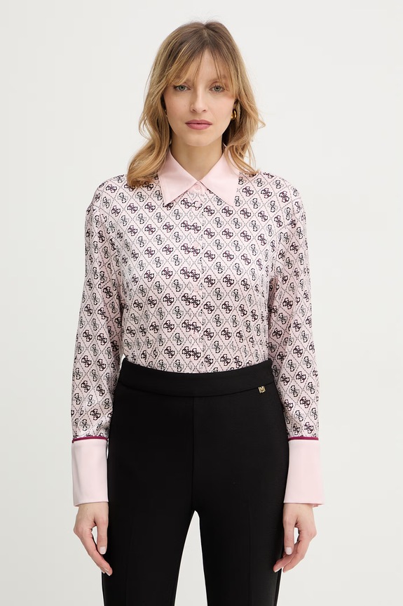 Guess camicia ALEXANDRA rosa W4YH47.WF1T2
