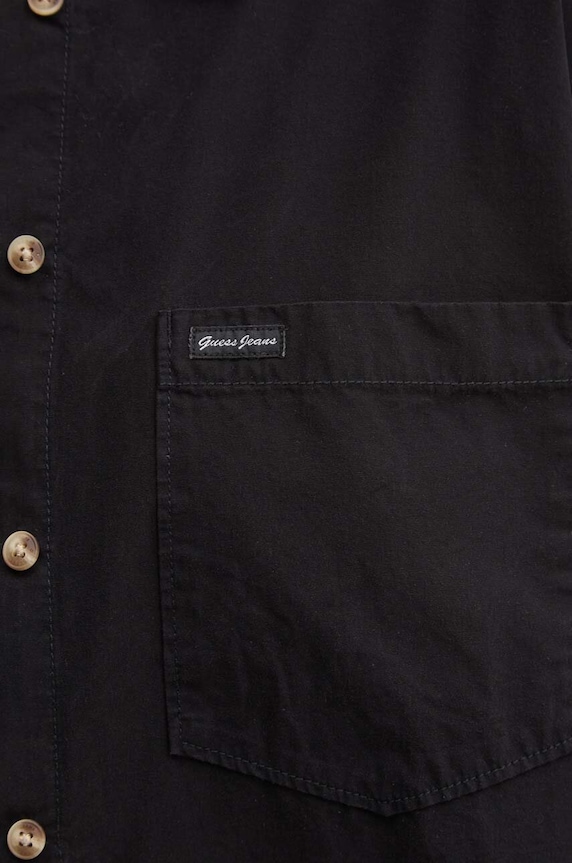 Guess Jeans pamut ing W4YH22.WGCF1 fekete