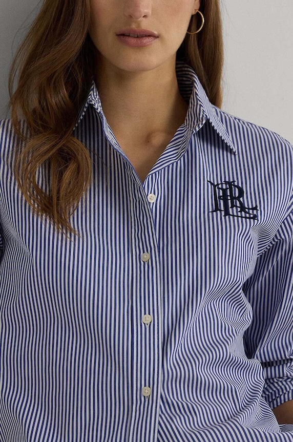 Oblečení Košile Lauren Ralph Lauren 200932539 modrá