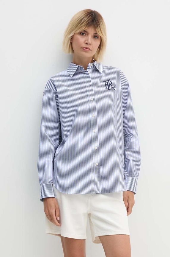 Košile Lauren Ralph Lauren 200932539 modrá