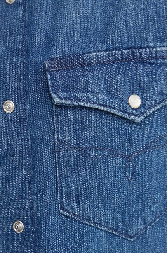 Lauren Ralph Lauren camicia di jeans 200940321 blu