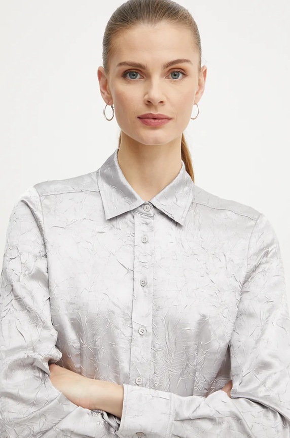 Πουκάμισο Pinko ασημί 104425.A285