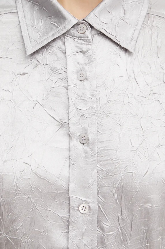 Πουκάμισο Pinko 104425.A285 ασημί