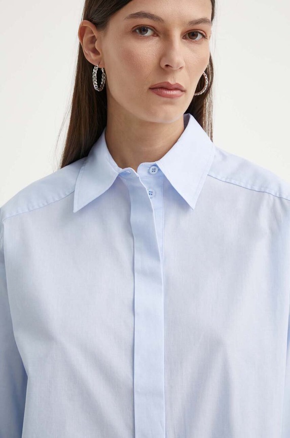 Βαμβακερό πουκάμισο Day Birger et Mikkelsen Malou - Chambray DAY65243277 μπλε
