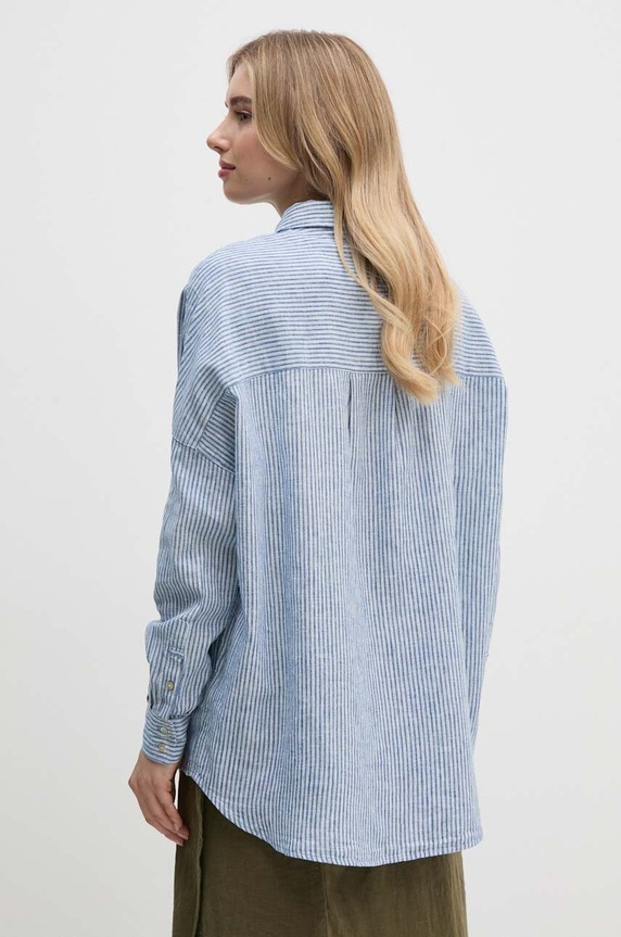 Ruházat Pepe Jeans len ing MARCEL PL304870 kék