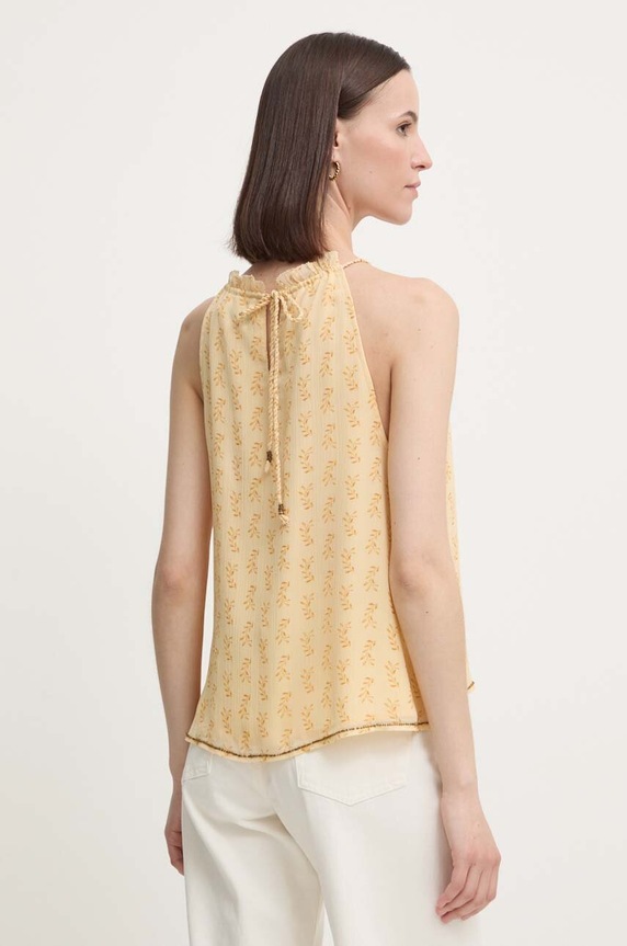 Ρούχα Μπλουζάκι Pepe Jeans MAFFIE PL304886 κίτρινο