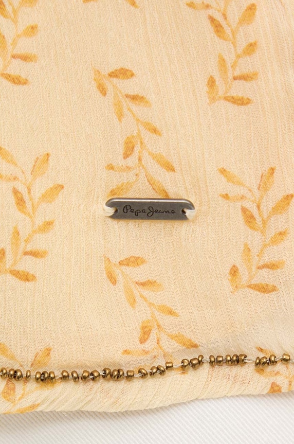 Μπλουζάκι Pepe Jeans MAFFIE PL304886 κίτρινο