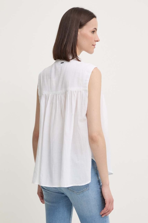 Ruházat Pepe Jeans ing MINA PL304892 fehér
