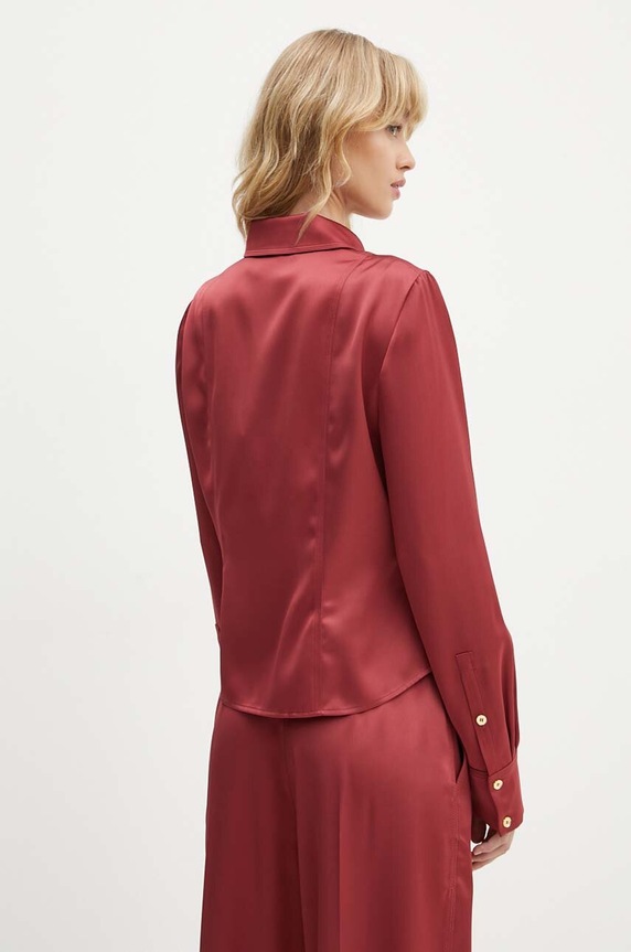 Ruházat Stine Goya ing SG5864 burgundia