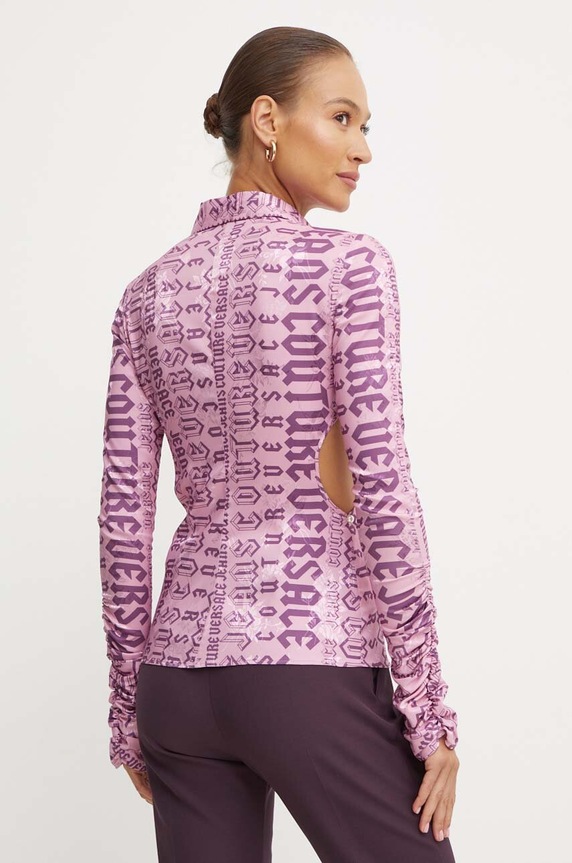Abbigliamento Versace Jeans Couture camicia 77HAL215.NS516 rosa