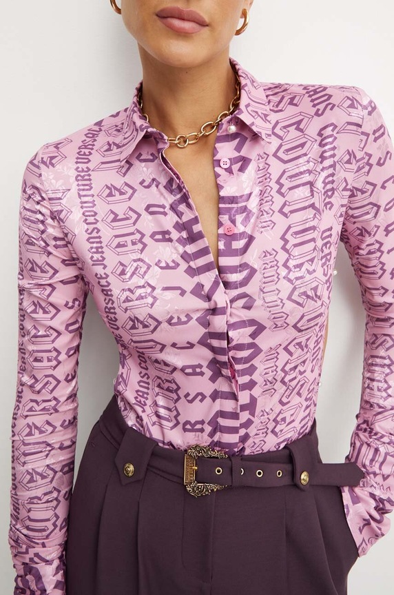 Versace Jeans Couture camicia 77HAL215.NS516 rosa