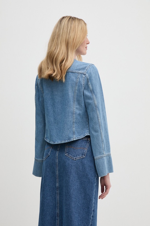 Îmbrăcăminte Pepe Jeans camasa jeans EMMY PL304867 albastru