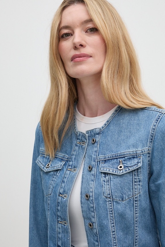 Pepe Jeans camasa jeans EMMY albastru PL304867